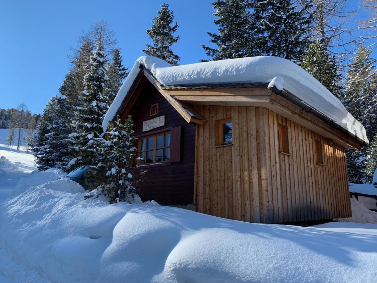 Zirbenwald Chalet Turracher Hohe Esterno foto