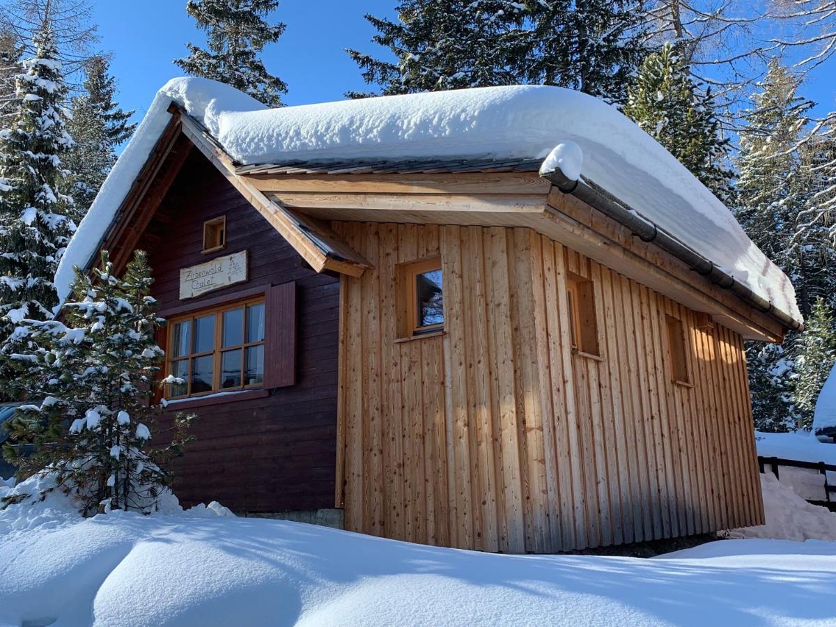 Zirbenwald Chalet Turracher Hohe Esterno foto