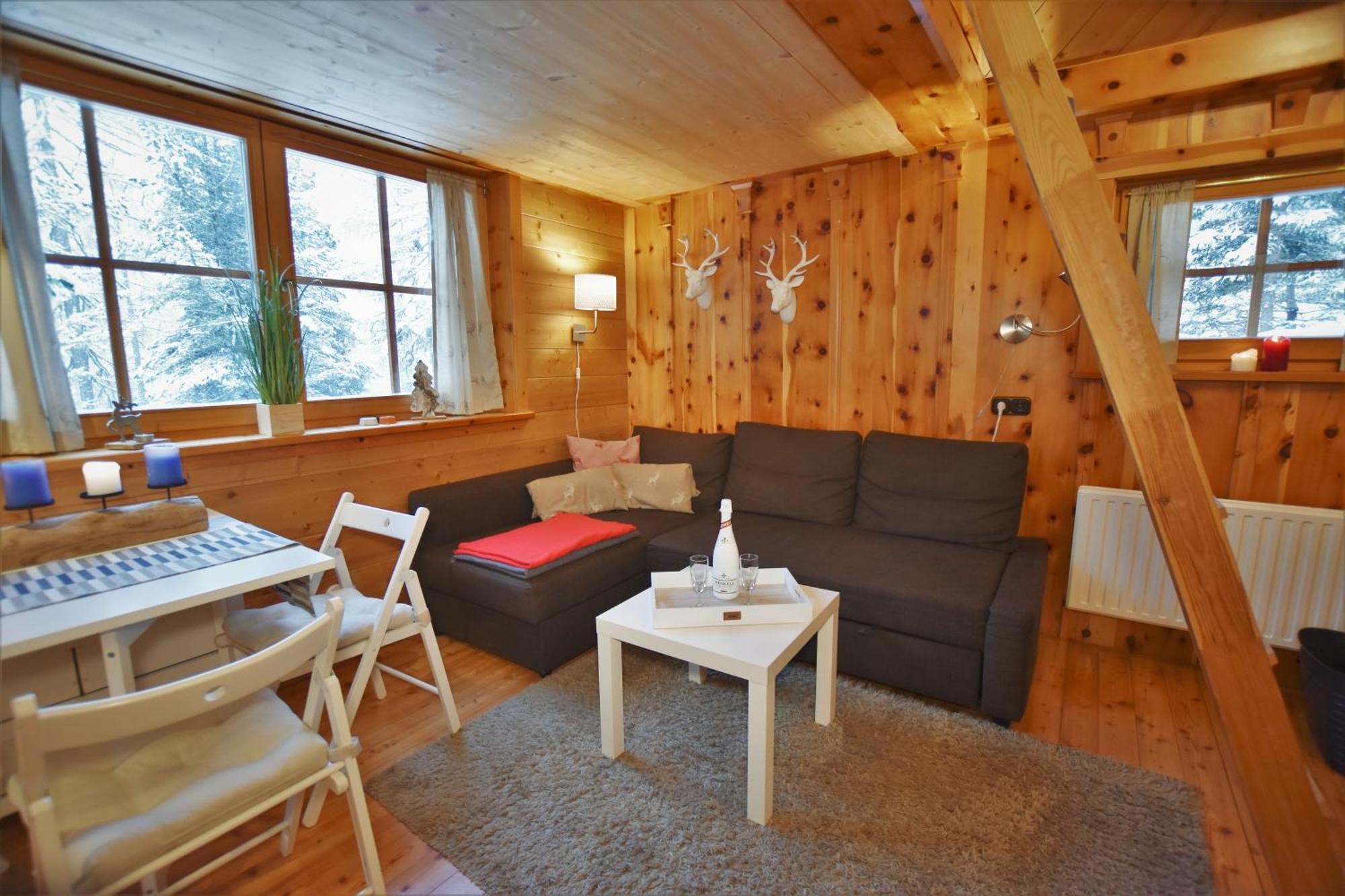 Zirbenwald Chalet Turracher Hohe Esterno foto