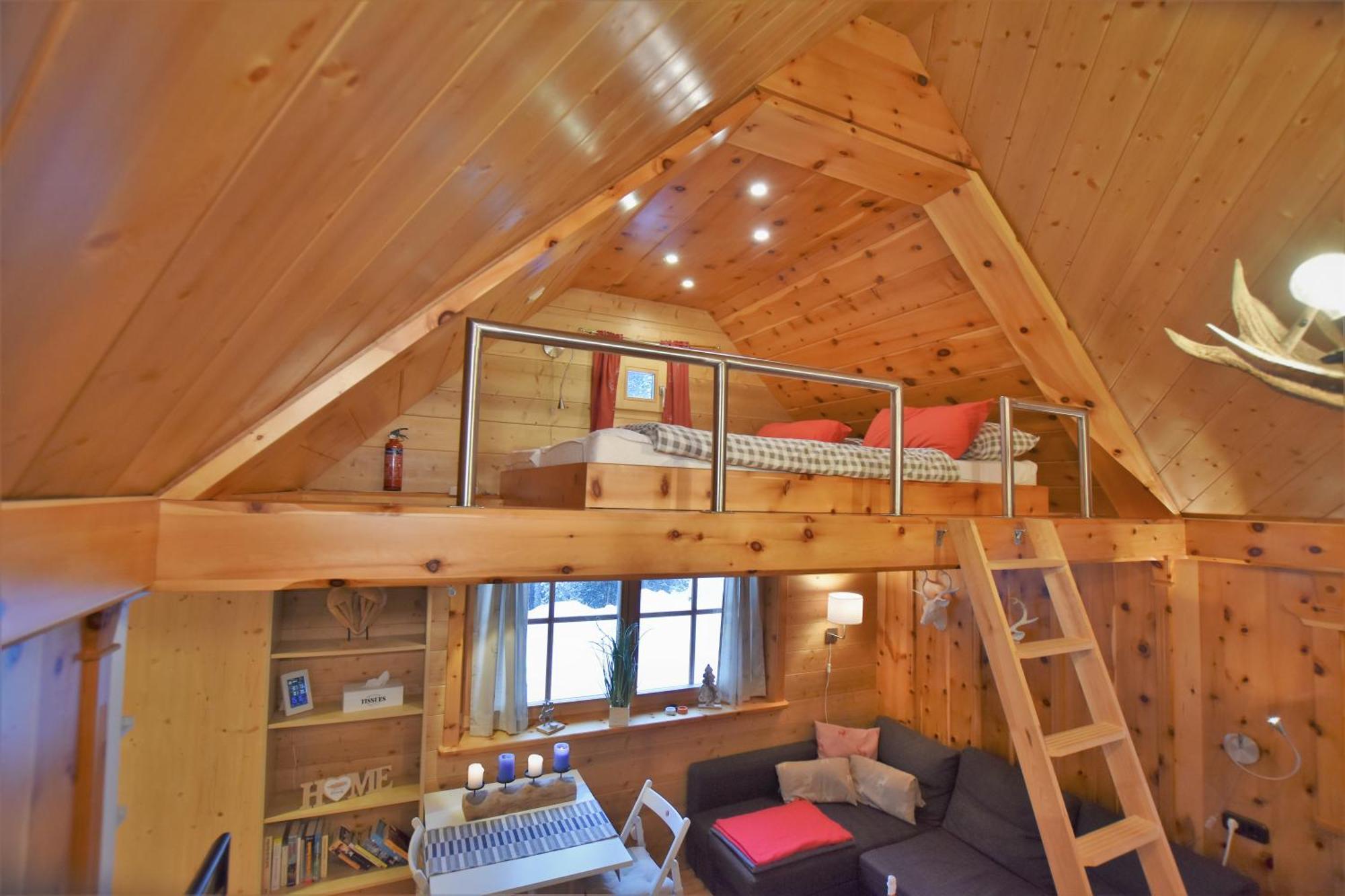 Zirbenwald Chalet Turracher Hohe Esterno foto