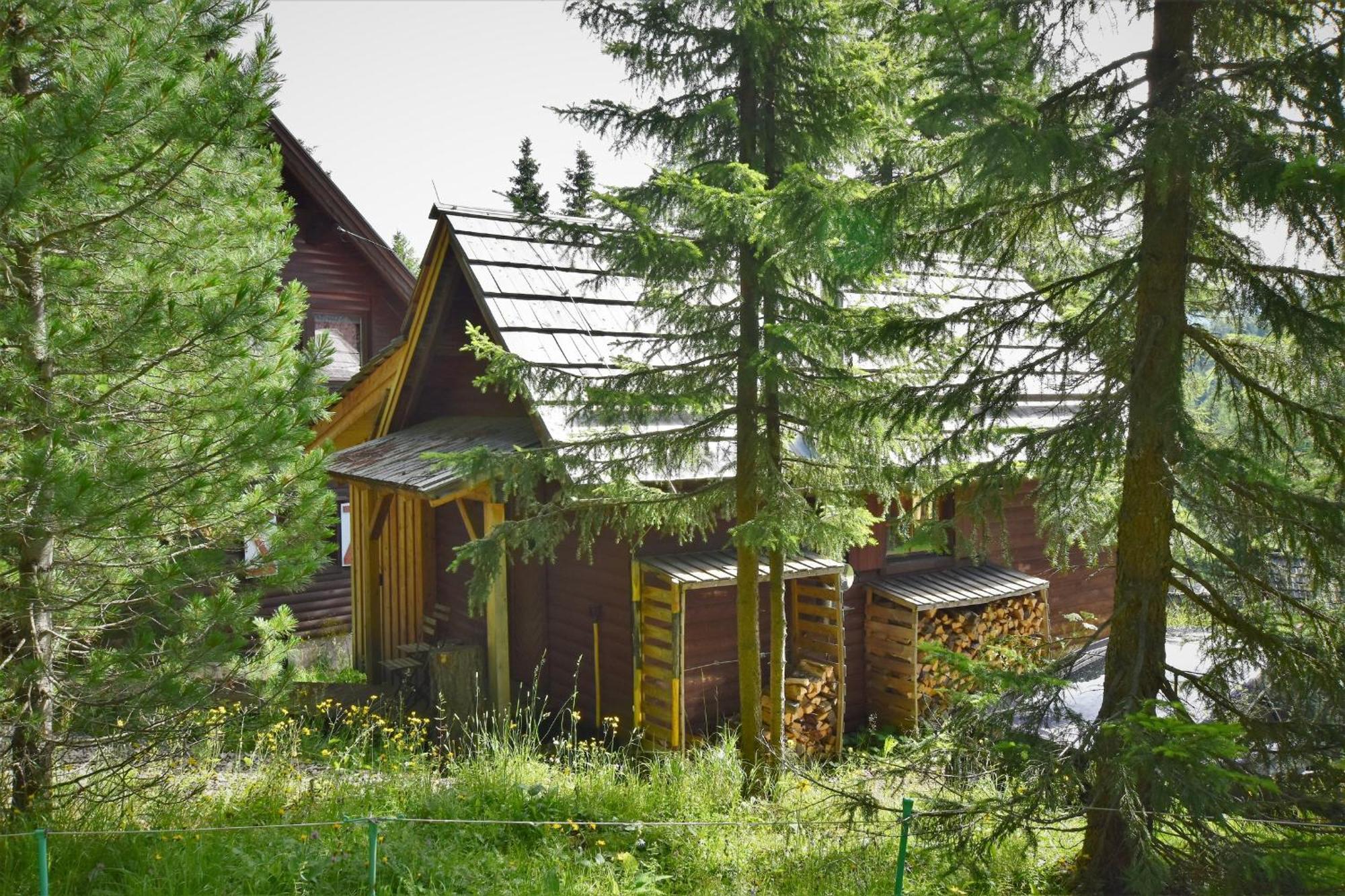 Zirbenwald Chalet Turracher Hohe Esterno foto